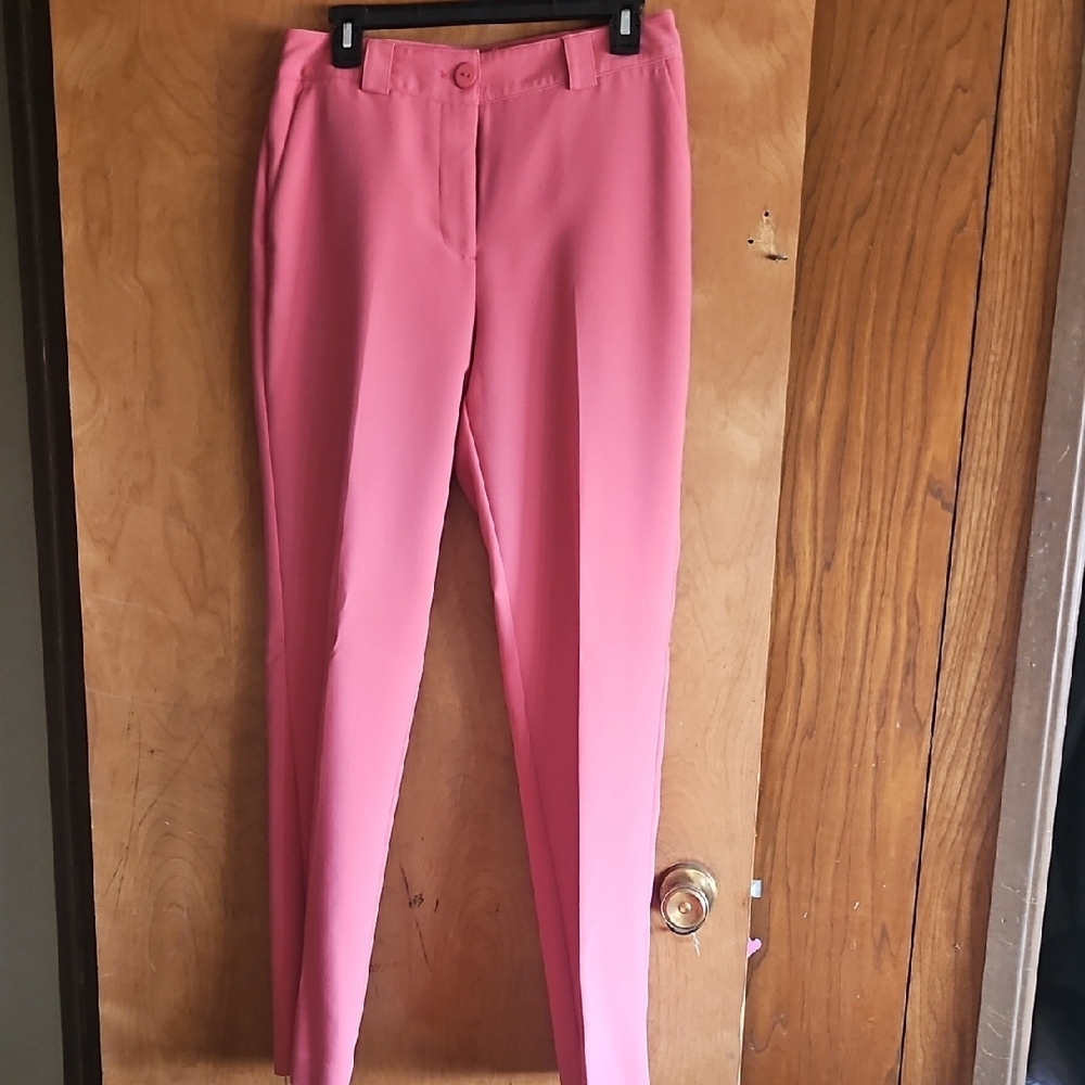 Worthington Pink Straight Leg Women's Pants